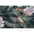 Polyester Sea Island Zachte, handgevoelige jacquardprint